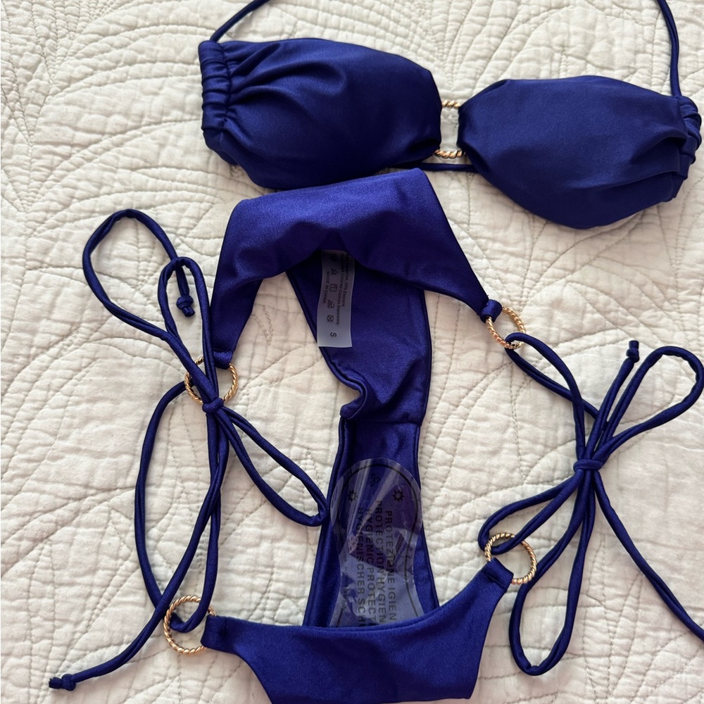 Blue Bikini Set - Picture 3 of 4